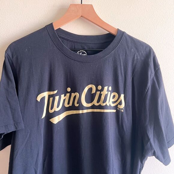 47 Minnesota Twins Navy T Shirt Size XL - Picture 5 of 8